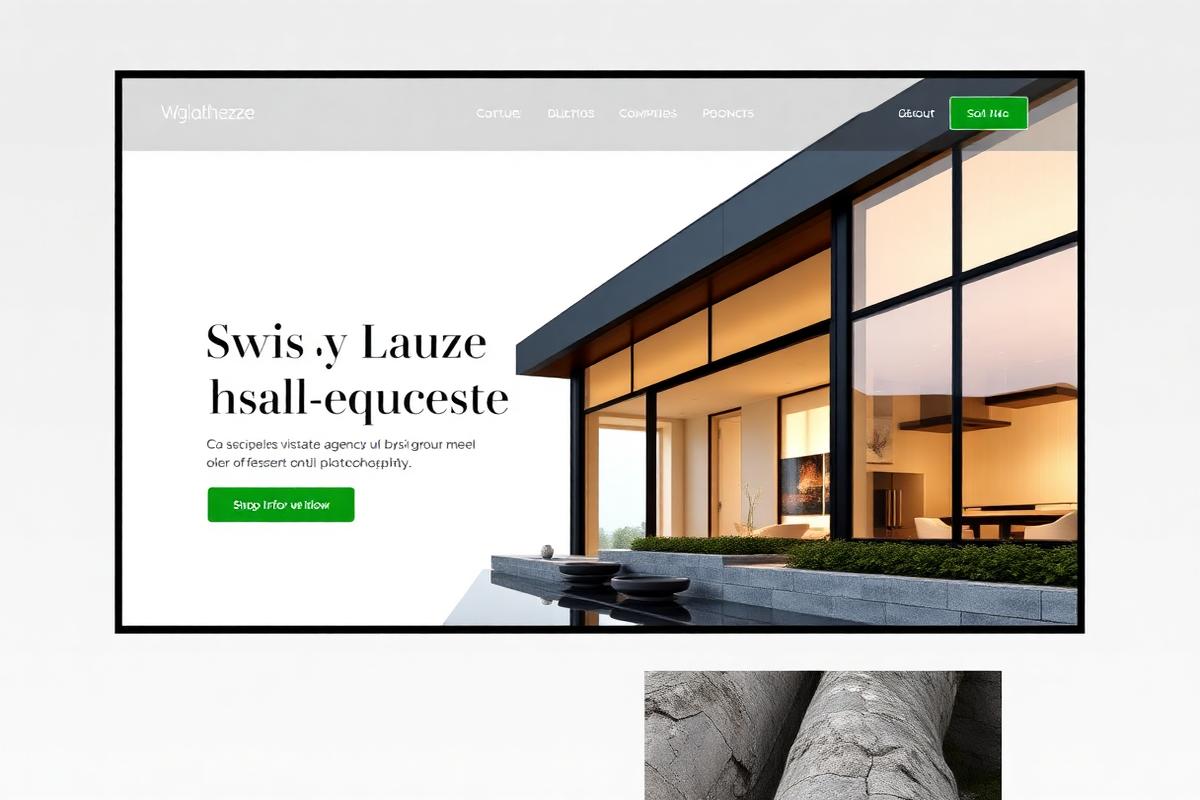 Immobilienfirma – Alpine Estate